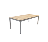 Drop-ruokapöytä 200x100 cm kahdella 60cm jatkopalalla