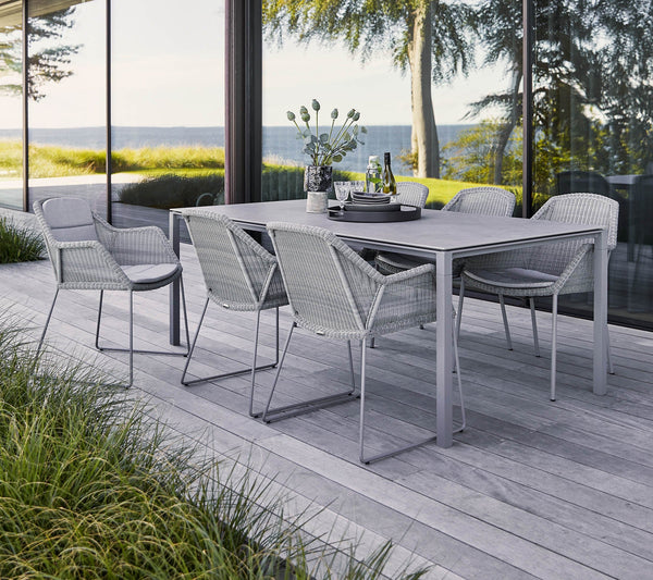 Breeze- käsinojallinen tuoli, taupe