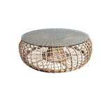 Nest-rahi, iso, natural Weave/clear glass
