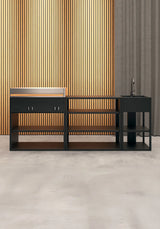 Essentials-allaskeittiömoduuli 94cm, vasen