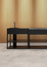 Essentials-allaskeittiömoduuli 94cm, vasen