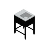 Ulkokeittiömoduuli altaalla 50cm, avoin