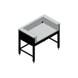 Ulkokeittiömoduuli grilliupotuksella 100cm, avoin