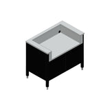 Ulkokeittiömoduuli grilliupotuksella 100cm, ovilla