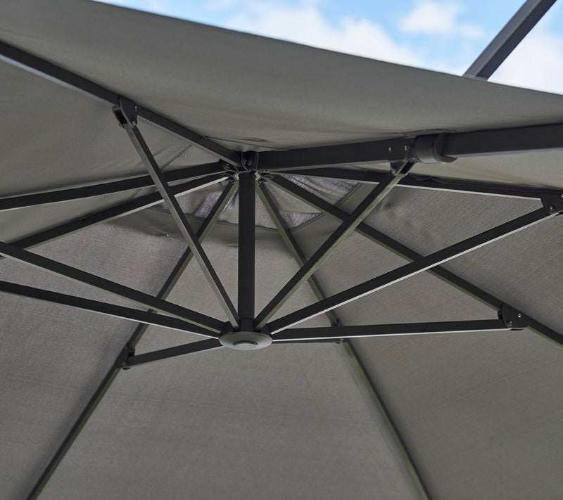 Hyde Luxe -aurinkovarjo 3x4 m