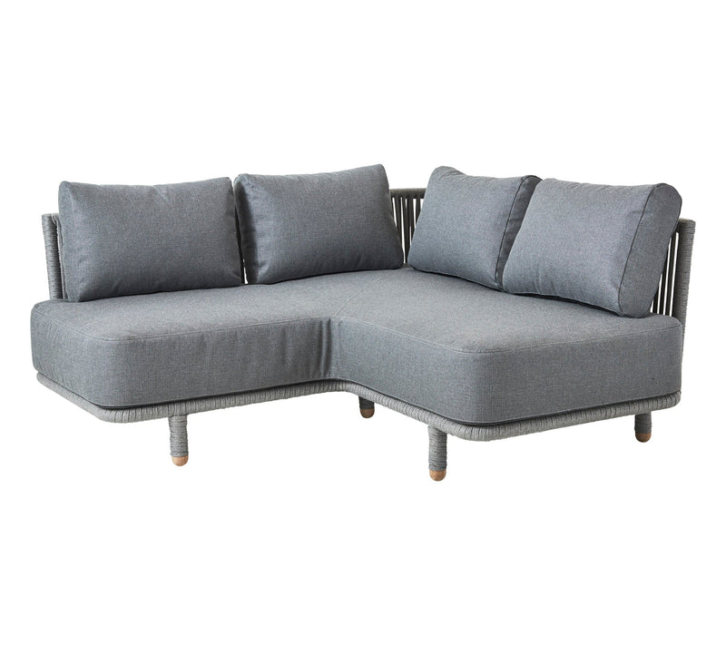 Moments-sohvan kulmamoduuli, grey fabric