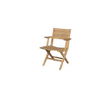 Flip- taitettava käsinojallinen tuoli
