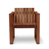 BK10- käsinojallinen tuoli, oiled teak/canvas Sunbrella fabric