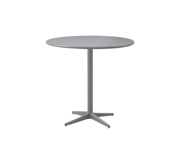 Drop- café pöytä halkaisija 80cm, light grey aluminium